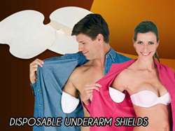 DISPOSABLE UNDERARM SHIEDS